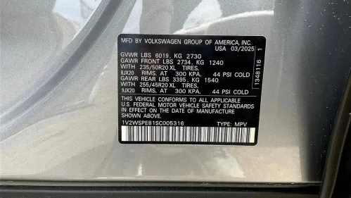2025 Volkswagen ID.4 1V2WSPE81SC005316