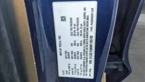 2022 Tesla Model 3 5YJ3E1EB8NF195790