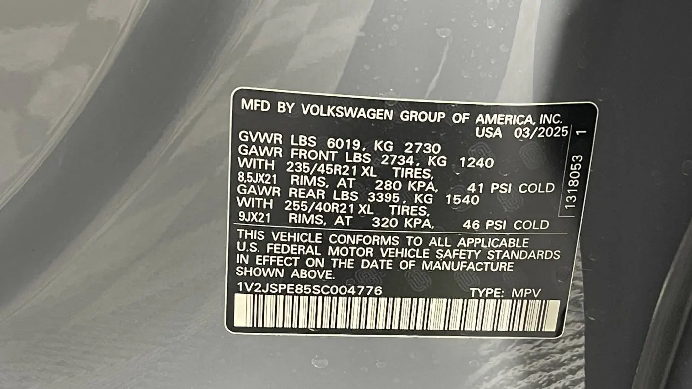 2025 Volkswagen ID.4 1V2JSPE85SC004776