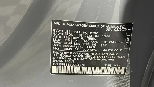 2025 Volkswagen ID.4 1V2JSPE85SC004776