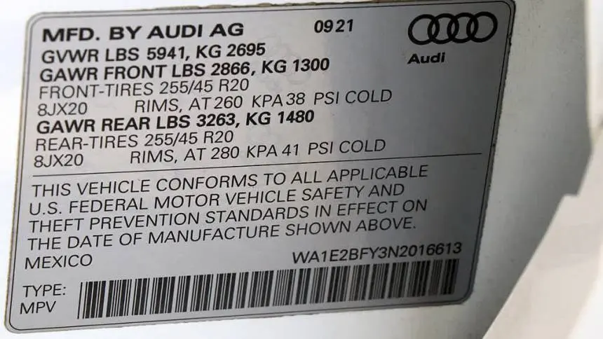 2022 Audi Q5 WA1E2BFY3N2016613