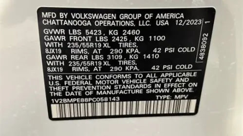 2023 Volkswagen ID.4 1V2BMPE88PC058143