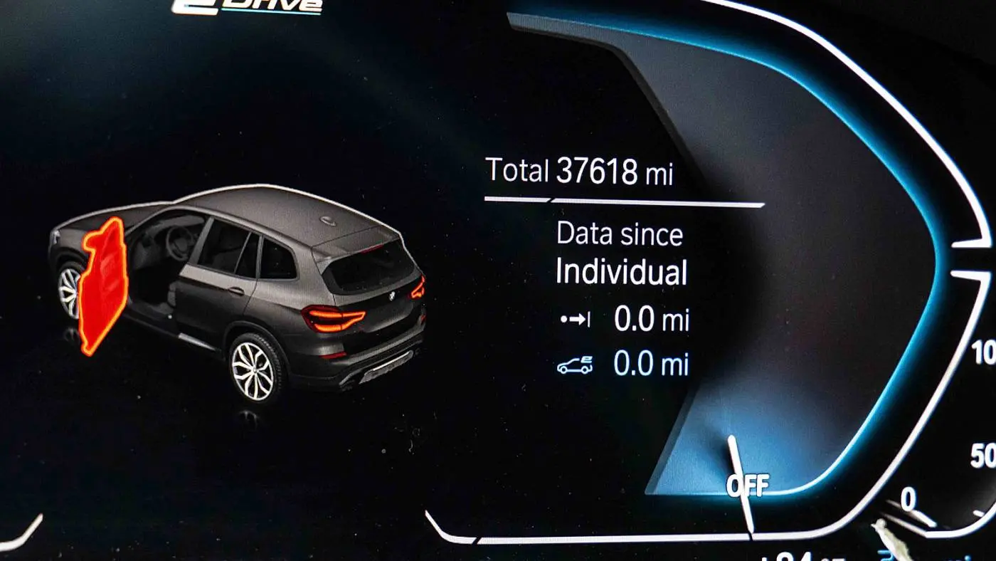 2021 BMW X3 5UXTS1C03M9D92287