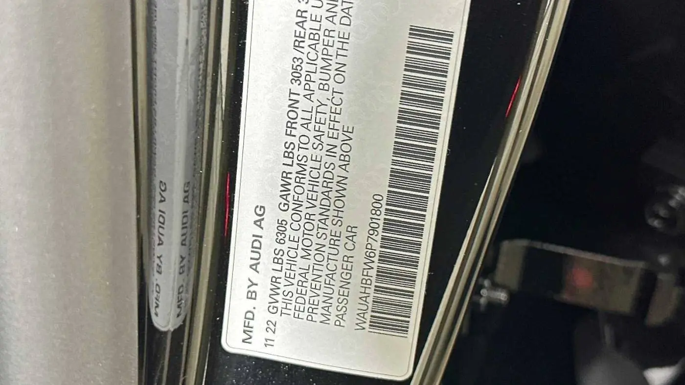 2023 Audi RS e-tron GT WAUAHBFW6P7901800