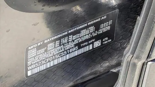 2025 BMW iX WB523CF01SCS51695