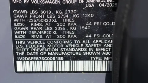 2025 Volkswagen ID.4 1V2DSPE87SC006185
