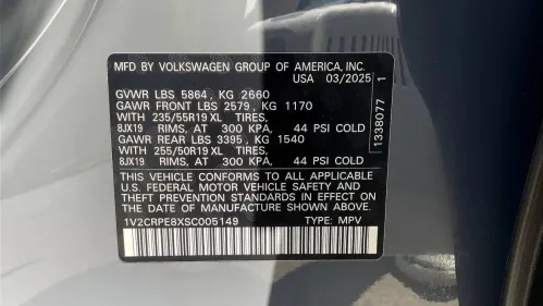 2025 Volkswagen ID.4 1V2CRPE8XSC005149