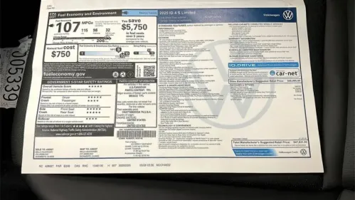 2025 Volkswagen ID.4 1V25MPE85SC005339