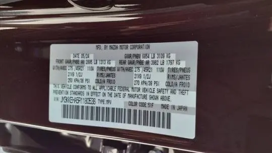 2024 Mazda CX-90 JM3KKEHA5R1180538