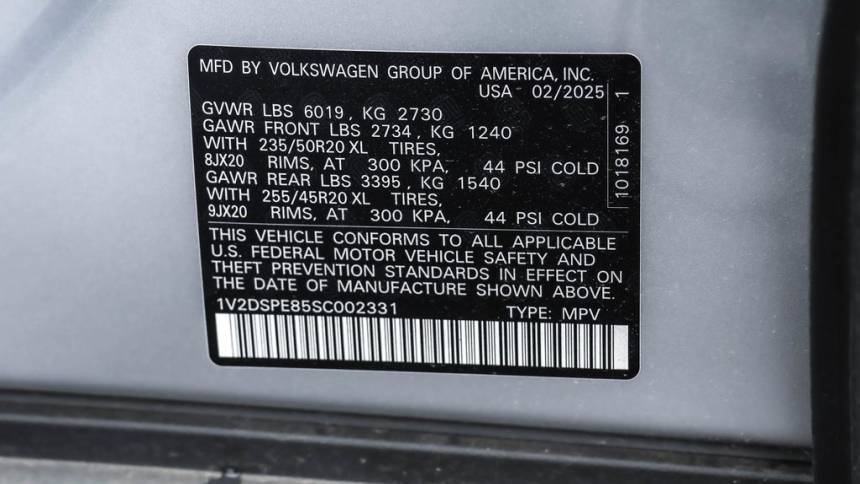 2025 Volkswagen ID.4 1V2DSPE85SC002331
