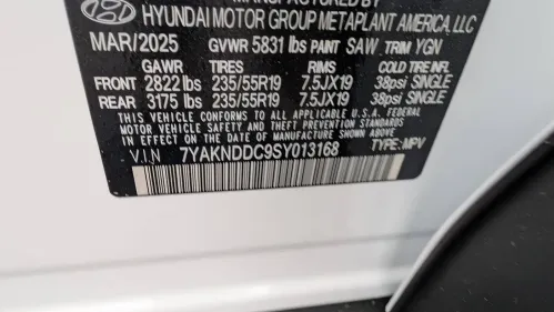 2025 Hyundai IONIQ 5 7YAKNDDC9SY013168
