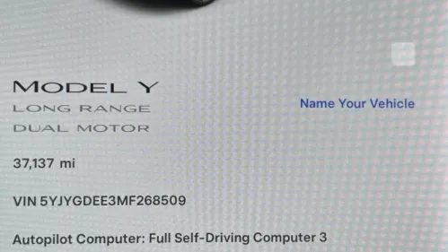 2021 Tesla Model Y 5YJYGDEE3MF268509