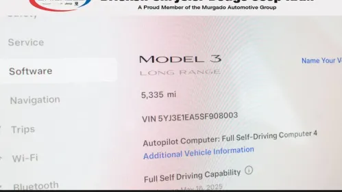2025 Tesla Model 3 5YJ3E1EA5SF908003