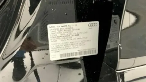 2025 Audi Q6 e-tron WA124BGF7SA028212