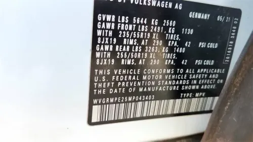 2021 Volkswagen ID.4 WVGRMPE25MP043403