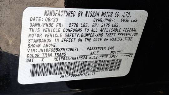 2023 Nissan Ariya JN1DF0BBXPM709071