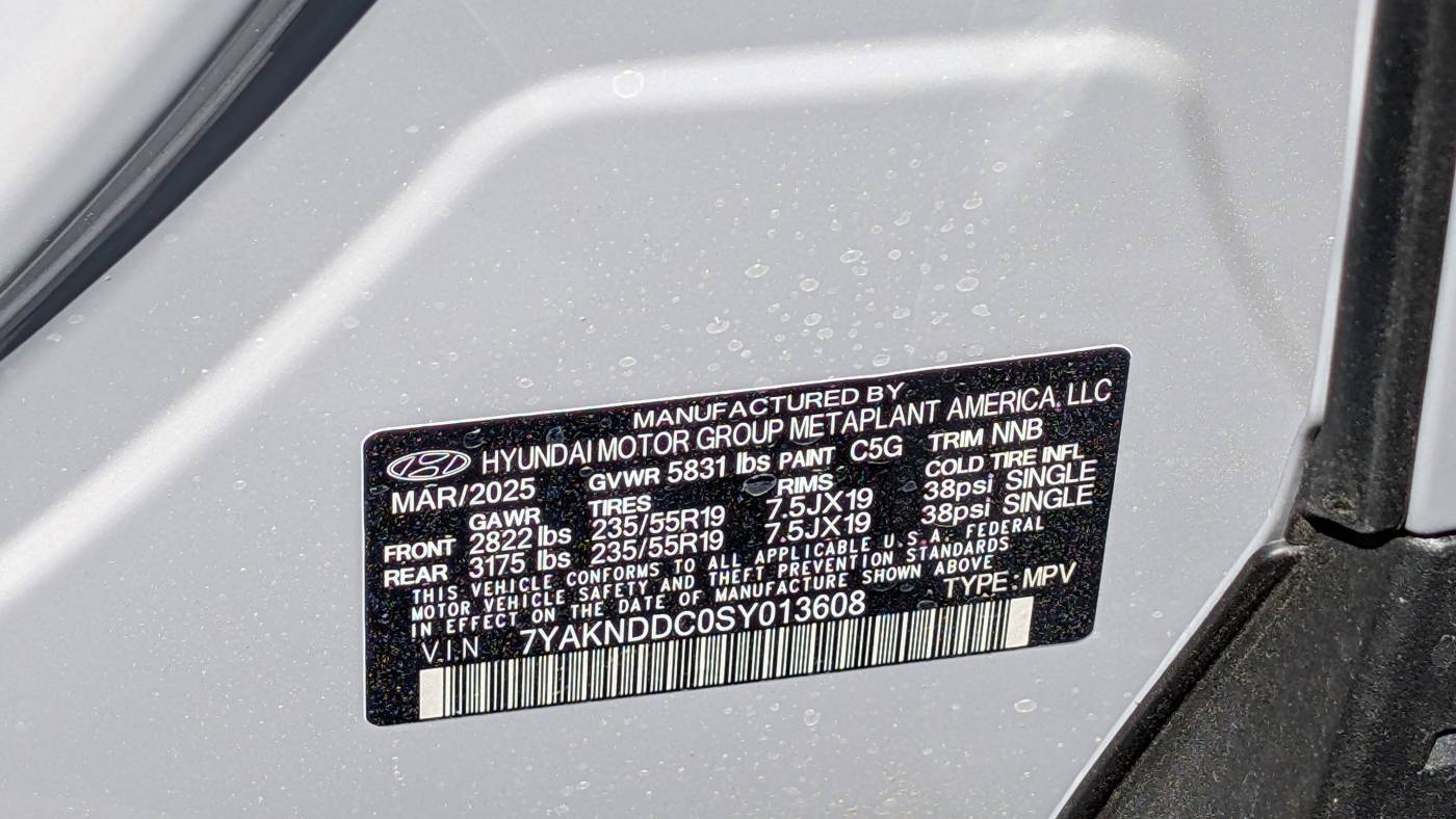 2025 Hyundai IONIQ 5 7YAKNDDC0SY013608
