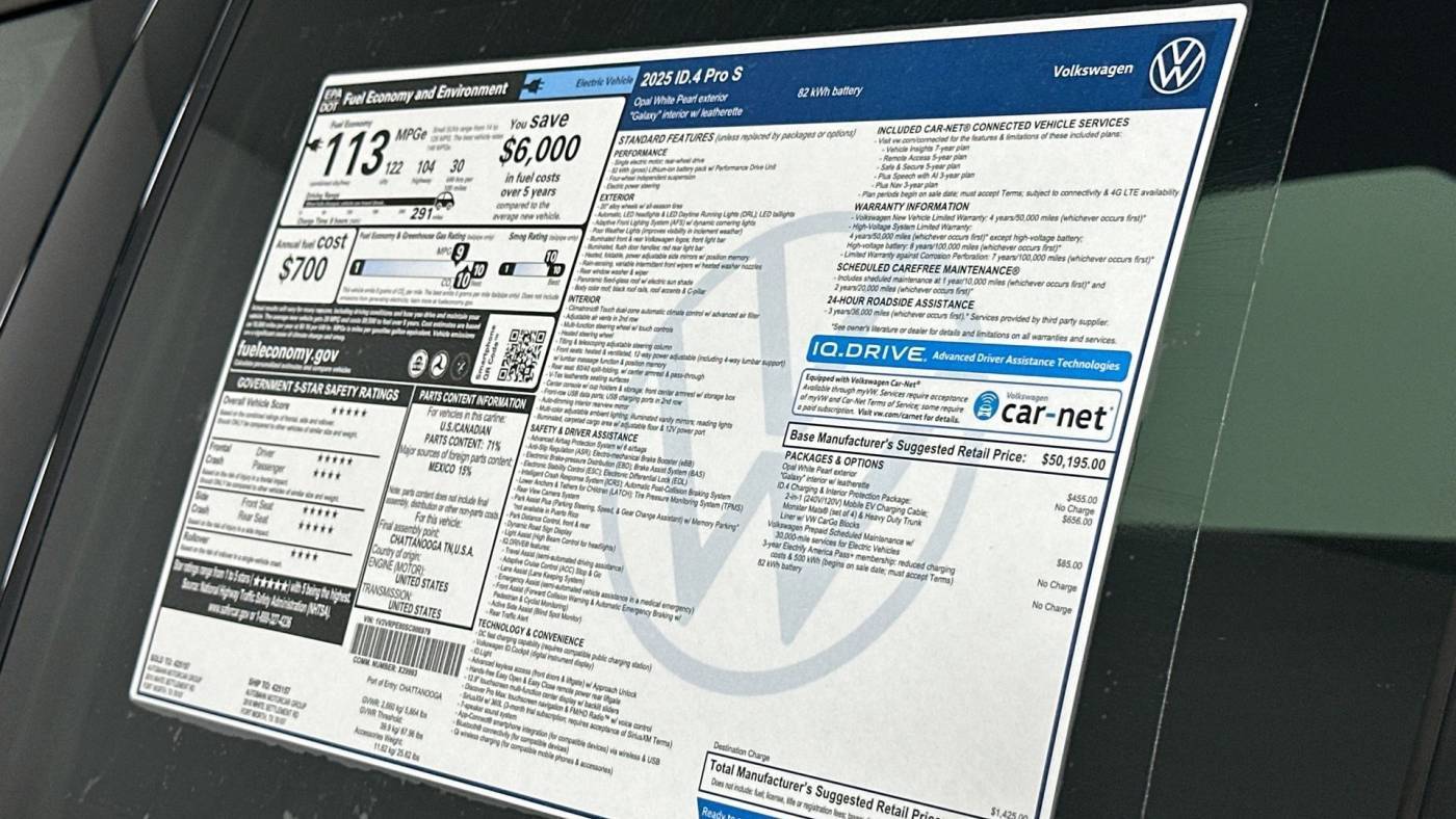 2025 Volkswagen ID.4 1V2VRPE80SC006979