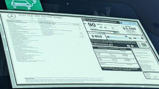 2024 Mercedes EQE Sedan W1KEG1CB8RF055915
