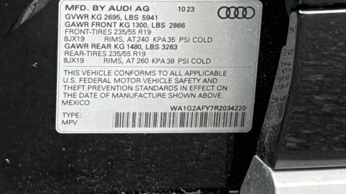 2024 Audi Q5 WA1G2AFY7R2034220
