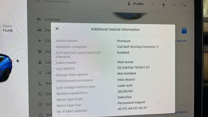 2021 Tesla Model 3 5YJ3E1EC5MF913738