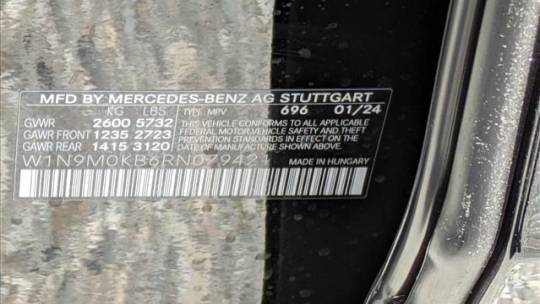 2024 Mercedes EQB W1N9M0KB6RN079421