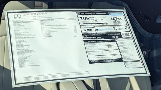 2024 Mercedes EQB W1N9M0CB2RN099437
