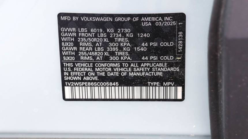 2025 Volkswagen ID.4 1V2WSPE86SC005845