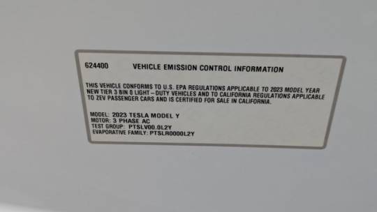 2023 Tesla Model Y 7SAYGDEEXPF624400