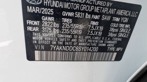 2025 Hyundai IONIQ 5 7YAKNDDC6SY014200