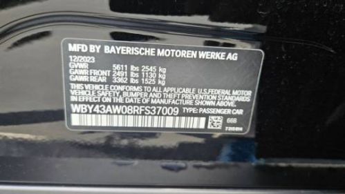 2024 BMW i4 WBY43AW08RFS37009