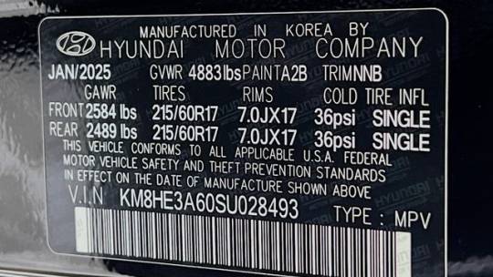 2025 Hyundai Kona Electric KM8HE3A60SU028493