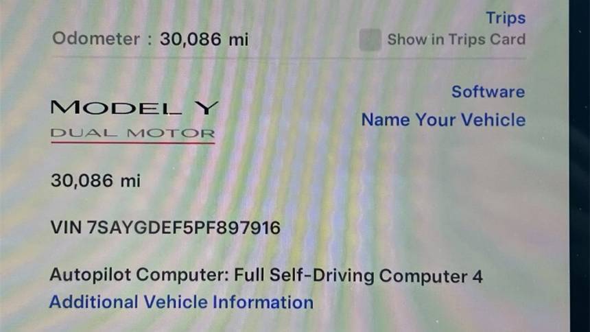 2023 Tesla Model Y 7SAYGDEF5PF897916