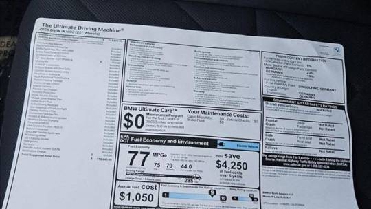 2025 BMW iX WB533CF0XSCS49657