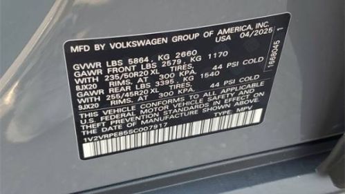 2025 Volkswagen ID.4 1V2VRPE85SC007917