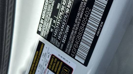2025 Mercedes GLE 4JGFB4GB8SB405402