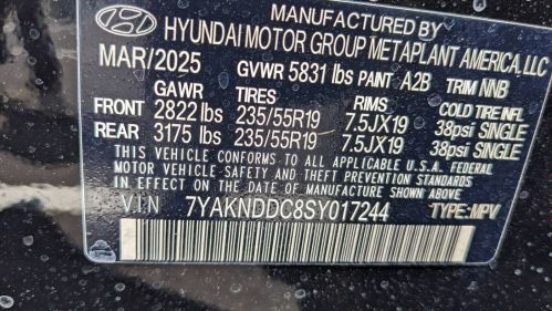 2025 Hyundai IONIQ 5 7YAKNDDC8SY017244