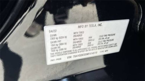 2022 Tesla Model Y 7SAYGDEE8NF414519