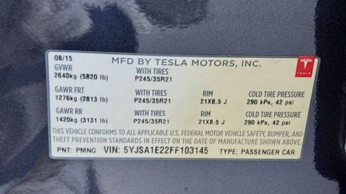 2015 Tesla Model S - Images - 29