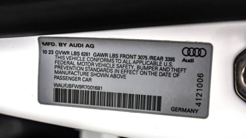 2024 Audi e-tron GT WAUFJBFW9R7001681