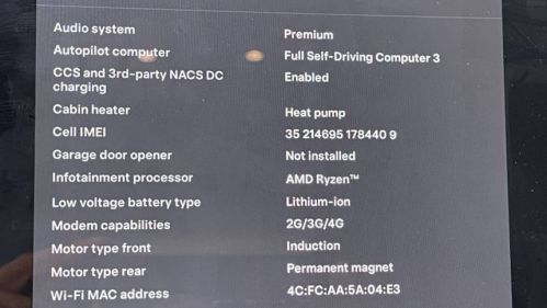 2022 Tesla Model 3 5YJ3E1EB0NF256842