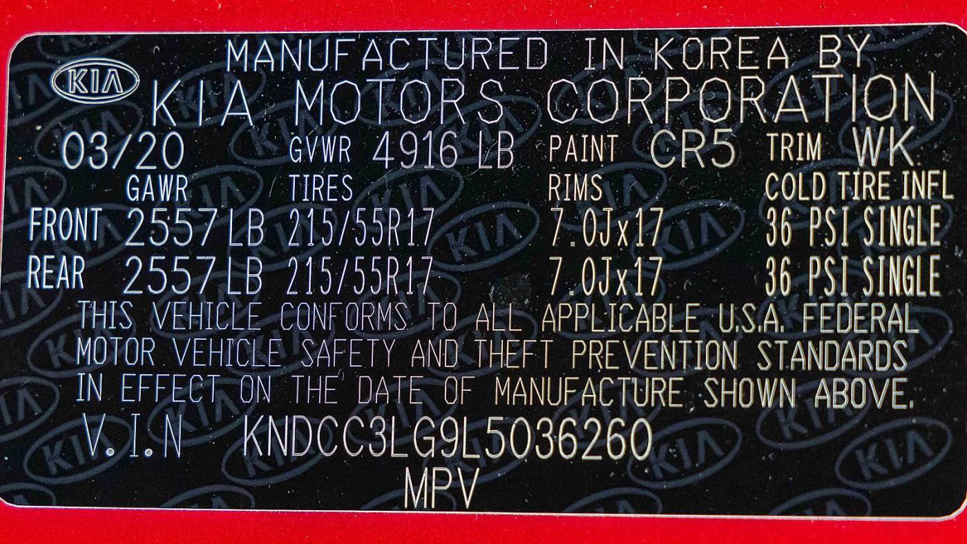 2020 Kia NIRO EV KNDCC3LG9L5036260