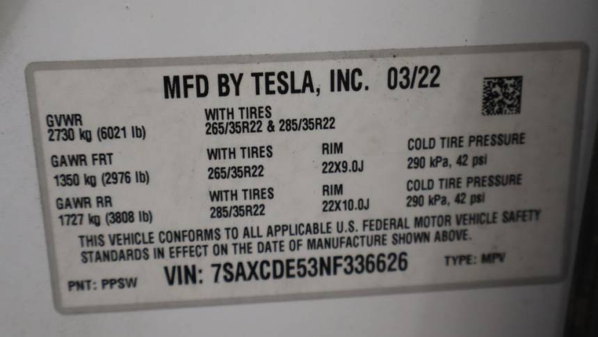 2022 Tesla Model X - Images - 14