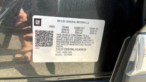 2020 Chevrolet Bolt 1G1FZ6S09L4140635