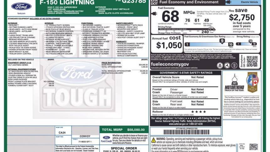 2023 Ford F-150 Lightning - Images - 28