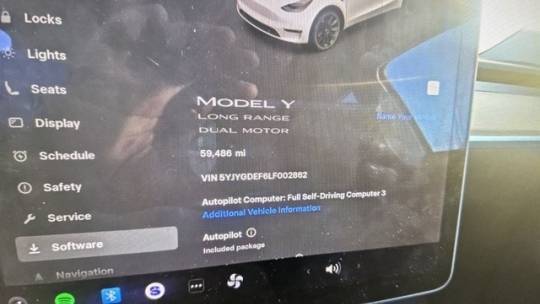 2020 Tesla Model Y 5YJYGDEF6LF002862