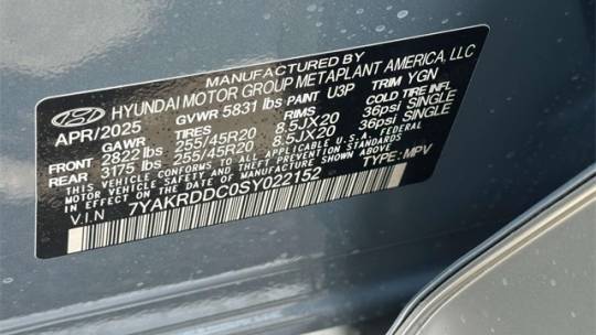 2025 Hyundai IONIQ 5 7YAKRDDC0SY022152