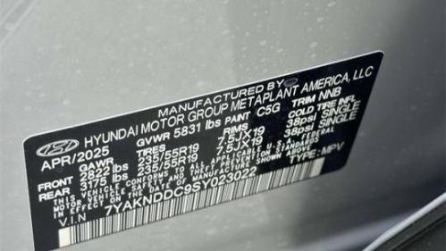 2025 Hyundai IONIQ 5 7YAKNDDC9SY023022
