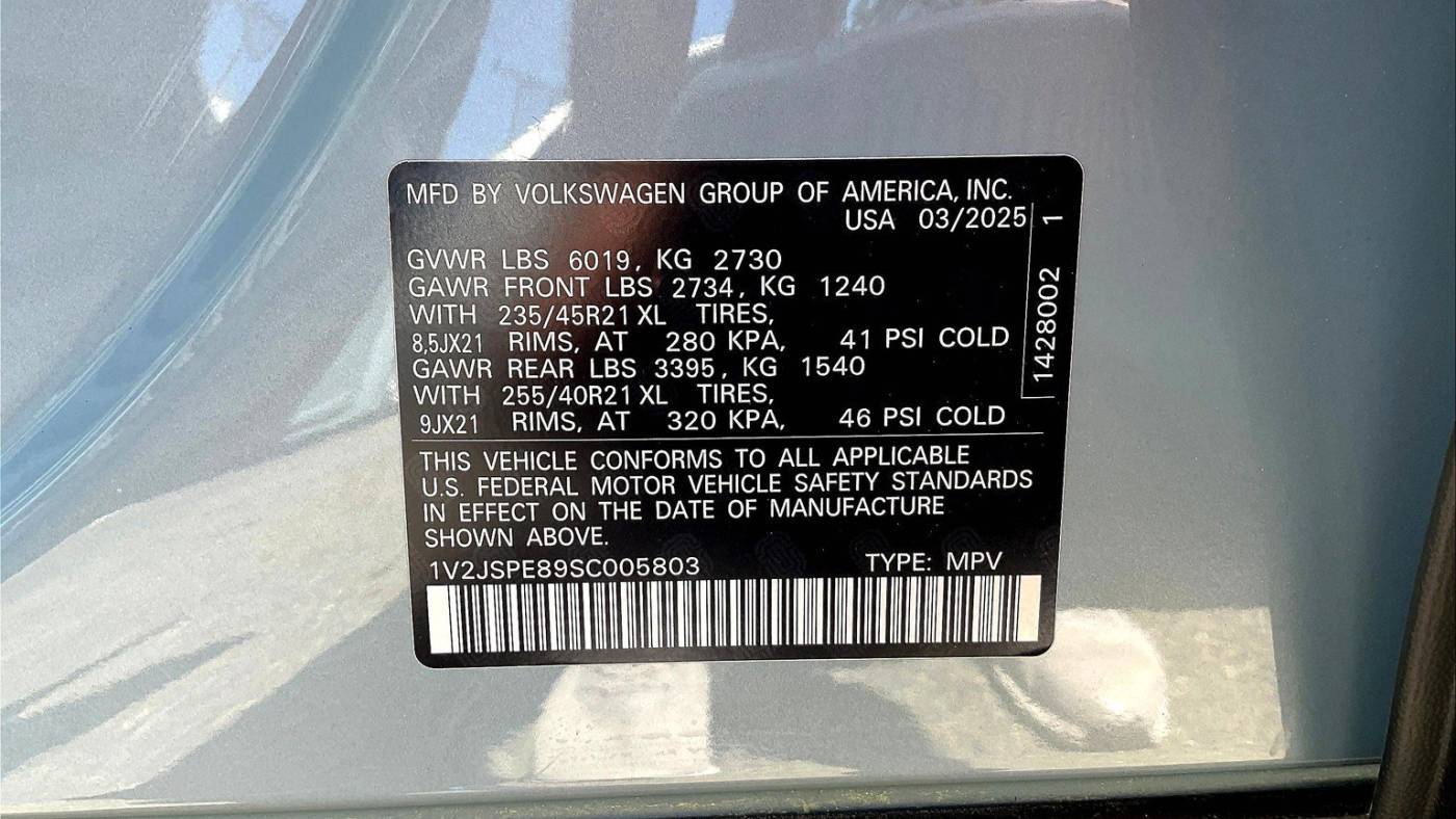 2025 Volkswagen ID.4 1V2JSPE89SC005803