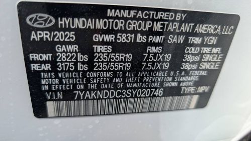 2025 Hyundai IONIQ 5 7YAKNDDC3SY020746